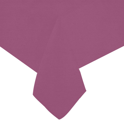 Boysenberry Cotton Linen Tablecloth 60"x120"