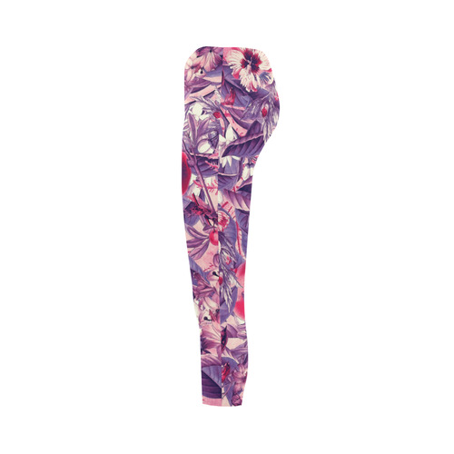 flowers 7 Capri Legging (Model L02)