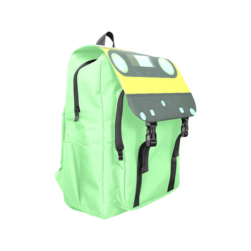 Cassette Tape Casual Shoulders Backpack (Model 1623)