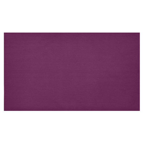 Blackberry Cotton Linen Tablecloth 60"x 104"