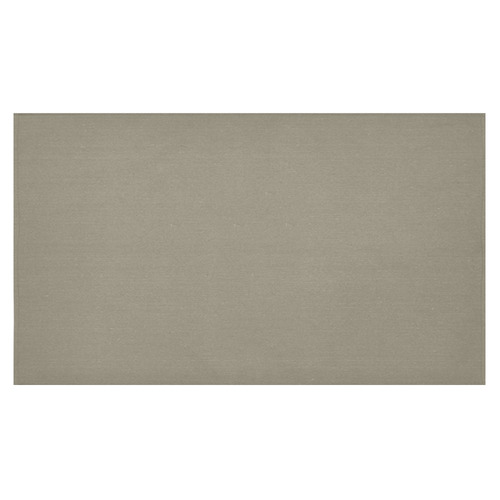 Desert Taupe Cotton Linen Tablecloth 60"x 104"