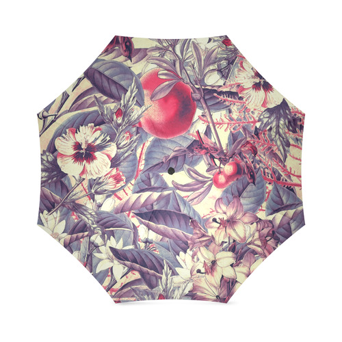 flowers 5 Foldable Umbrella (Model U01)