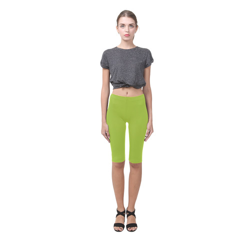 Lime Hestia Cropped Leggings (Model L03)