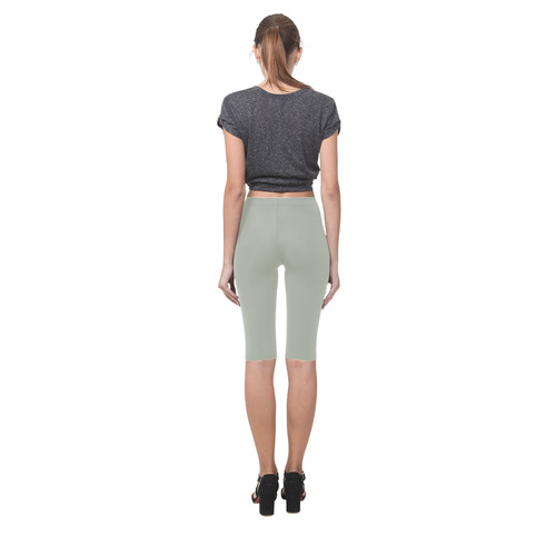 Desert Sage Hestia Cropped Leggings (Model L03)