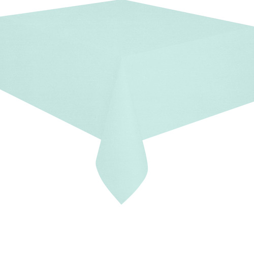 Soothing Sea Cotton Linen Tablecloth 52"x 70"