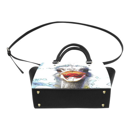 Ostrich_2015_0701 Classic Shoulder Handbag (Model 1653)