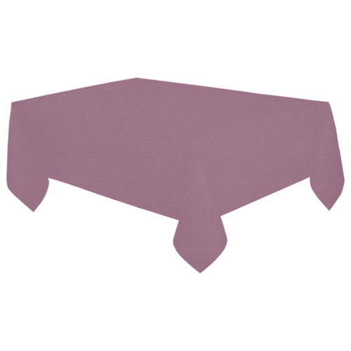 Grape Nectar Cotton Linen Tablecloth 60"x 104"