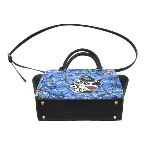 sugar skull peek a boo 1 Classic Shoulder Handbag (Model 1653)