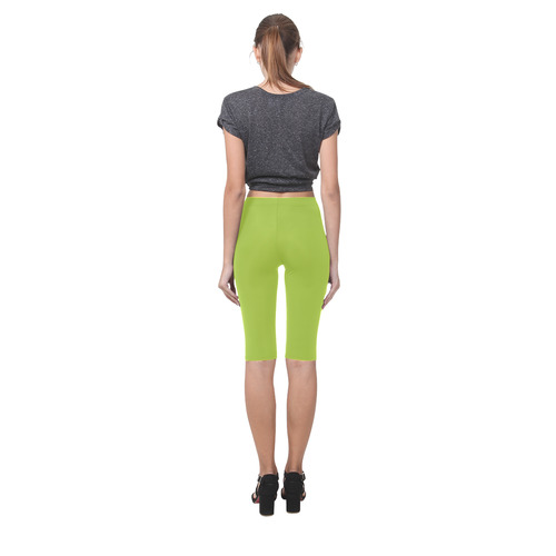 Lime Hestia Cropped Leggings (Model L03)