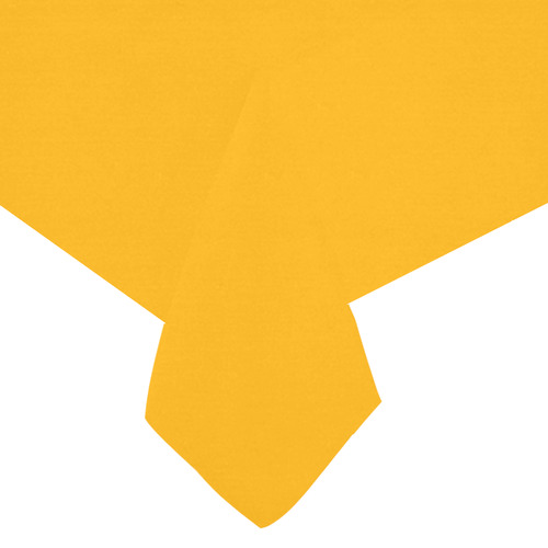 Gold Fusion Cotton Linen Tablecloth 60"x120"