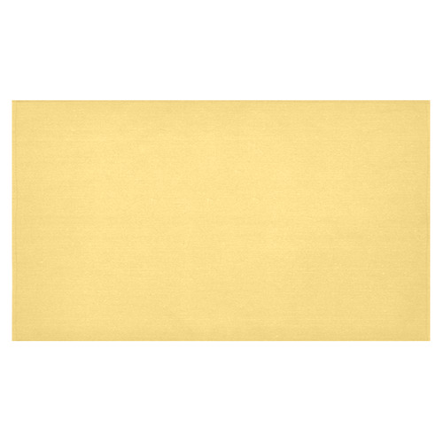 Lemon Drop Cotton Linen Tablecloth 60"x 104"
