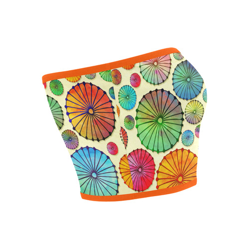 cocktail umbrellas-pillow Bandeau Top