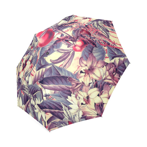 flowers 5 Foldable Umbrella (Model U01)