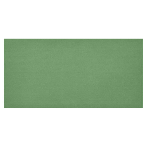 Hippie Green Cotton Linen Tablecloth 60"x120"