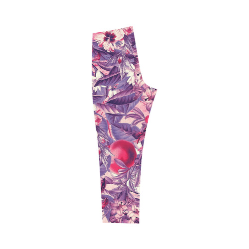 flowers 7 Capri Legging (Model L02)