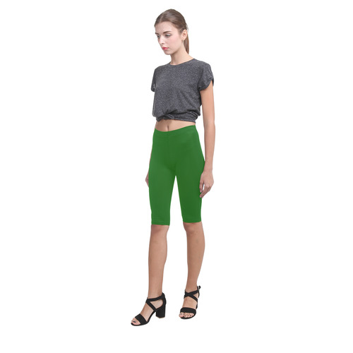 Green Hestia Cropped Leggings (Model L03)