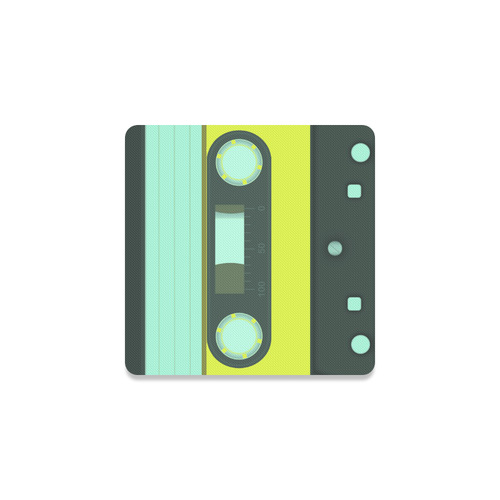 Cassette Tape Square Coaster