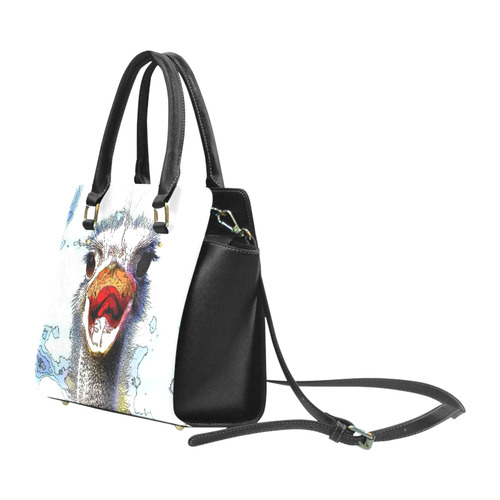 Ostrich_2015_0701 Classic Shoulder Handbag (Model 1653)