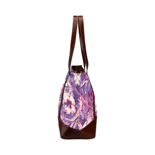 flowers 7 Tote Handbag (Model 1642)