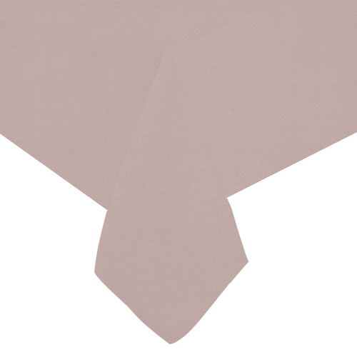Adobe Rose Cotton Linen Tablecloth 60"x 104"