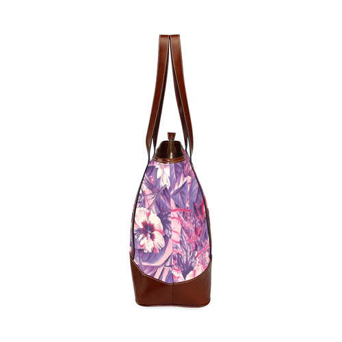 flowers 7 Tote Handbag (Model 1642)