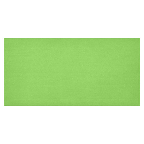 Jasmine Green Cotton Linen Tablecloth 60"x120"