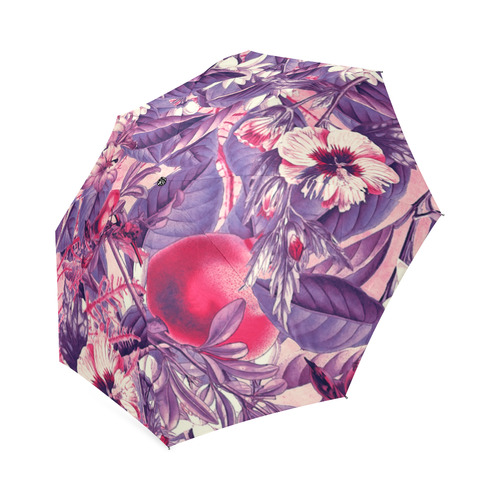 flowers 7 Foldable Umbrella (Model U01)