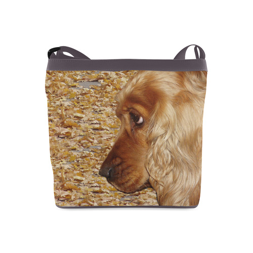 Dog Cocker Spaniel Crossbody Bags (Model 1613)