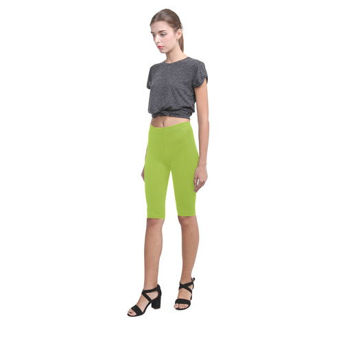 Lime Hestia Cropped Leggings (Model L03)