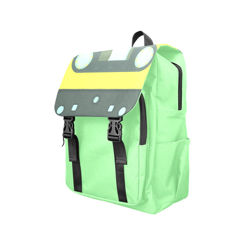 Cassette Tape Casual Shoulders Backpack (Model 1623)