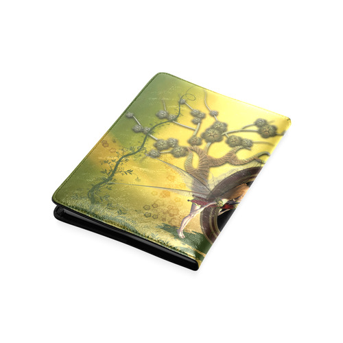 Cute fairy looking in a mirror Custom NoteBook A5