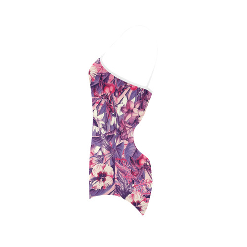 flowers 7 Strap Swimsuit ( Model S05)