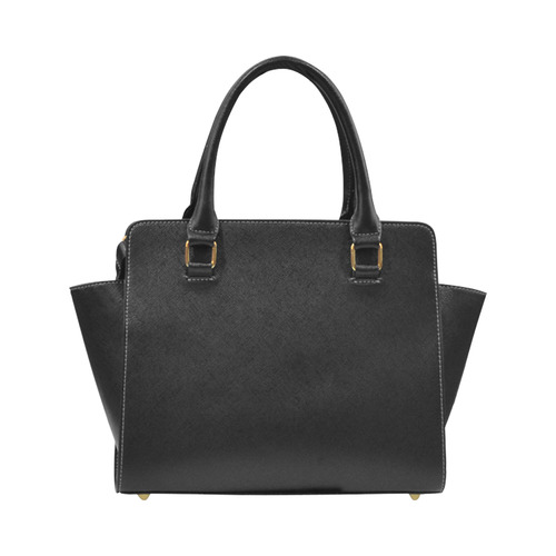 black and boxy gloosh bag Rivet Shoulder Handbag (Model 1645)