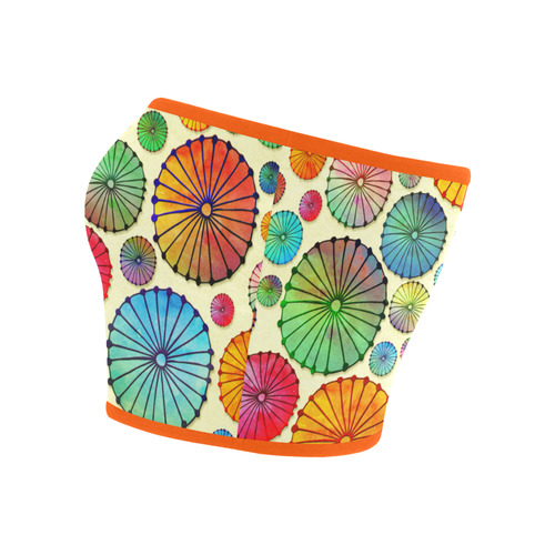 cocktail umbrellas-pillow Bandeau Top