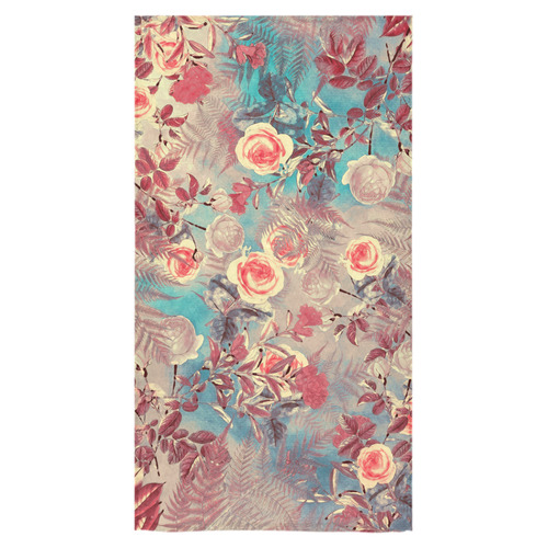 flowers 8 Bath Towel 30"x56"