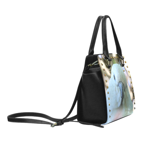 Cockatoo_2015_0507 Rivet Shoulder Handbag (Model 1645)