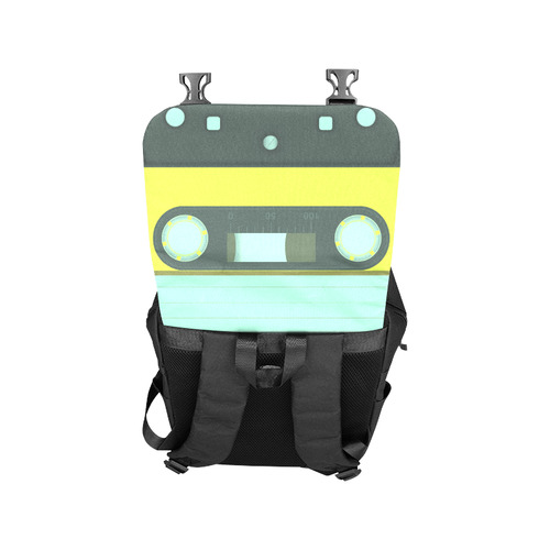 Cassette Tape Casual Shoulders Backpack (Model 1623)