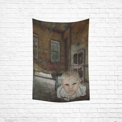 Room 13 - The Boy Cotton Linen Wall Tapestry 40"x 60"