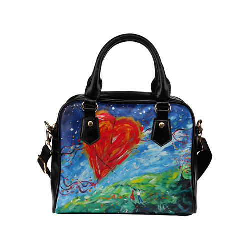 Hold on to love Shoulder Handbag (Model 1634)
