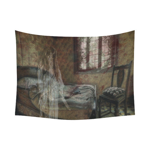 The Ghost in my House Cotton Linen Wall Tapestry 80"x 60"