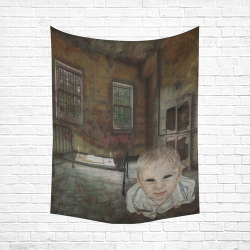 Room 13 - The Boy Cotton Linen Wall Tapestry 60"x 80"