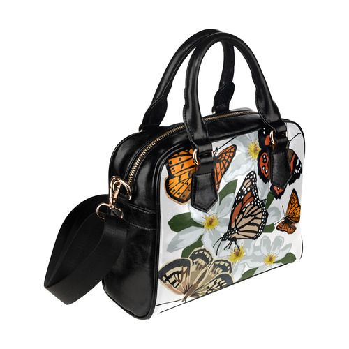 NZ butterflies Shoulder Handbag (Model 1634)