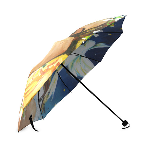dreaming of peace Foldable Umbrella (Model U01)