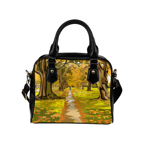 Golden avenue Shoulder Handbag (Model 1634)