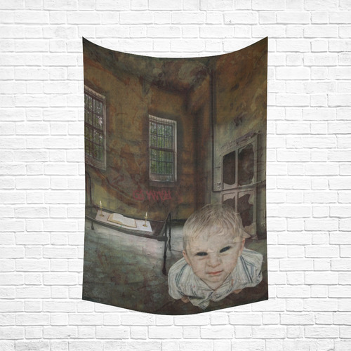 Room 13 - The Boy Cotton Linen Wall Tapestry 60"x 90"