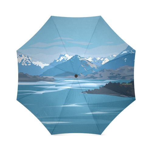 Towards Glenorchy umbrella Foldable Umbrella (Model U01)