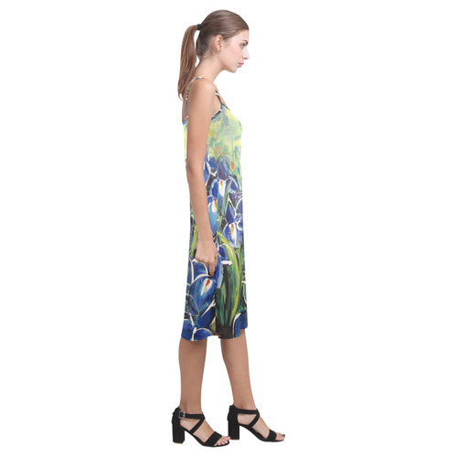 Irises slip dress Alcestis Slip Dress (Model D05)