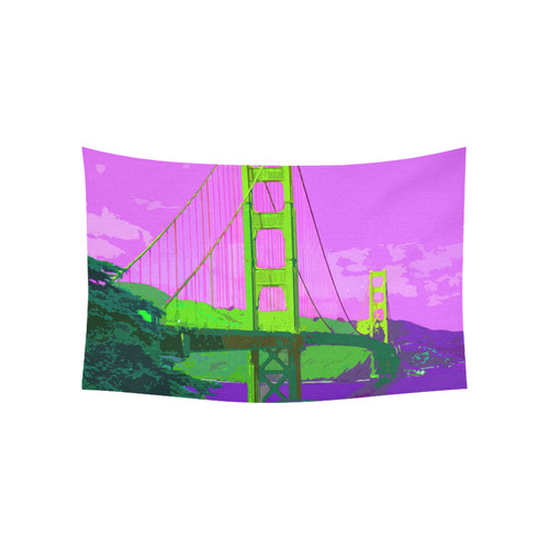 Golden_Gate_Bridge_20160908 Cotton Linen Wall Tapestry 60"x 40"