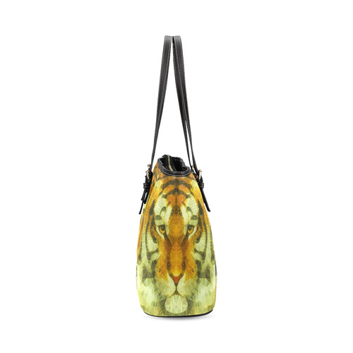 tiger Leather Tote Bag/Large (Model 1640)