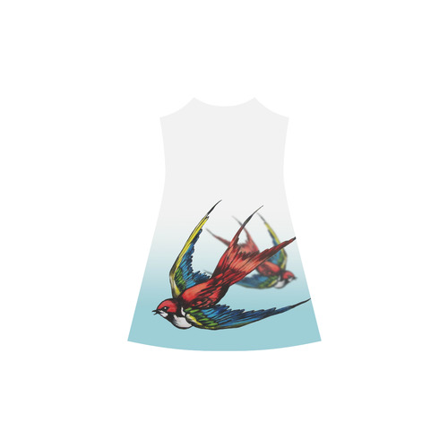 Hummingbird slip dress Alcestis Slip Dress (Model D05)